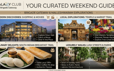 Things to Do Near Orion Mall and Malleshwaram This Weekend
