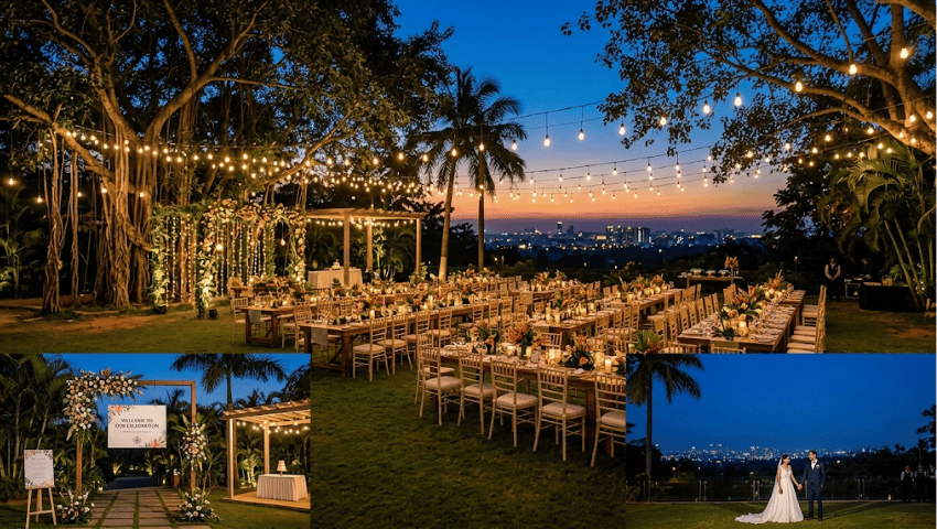 Outdoor wedding venues in Bangalore with Prices